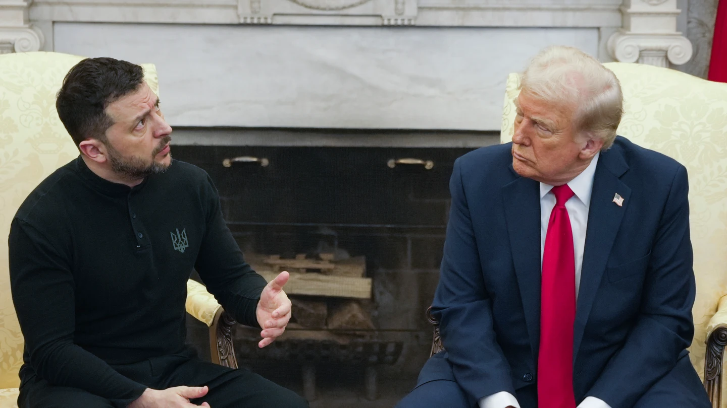 Volodímir Zelenski y Donald Trump en la Casa Blanca Volodímir Zelenski y Donald Trump en la Casa Blanca