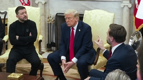El momento en que J.D Vance inicia la bronca histórica con Zelenski El momento en que J.D Vance inicia la bronca histórica con Zelenski