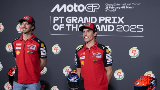 Pecco Bagnaia y Marc Márquez Pecco Bagnaia y Marc Márquez