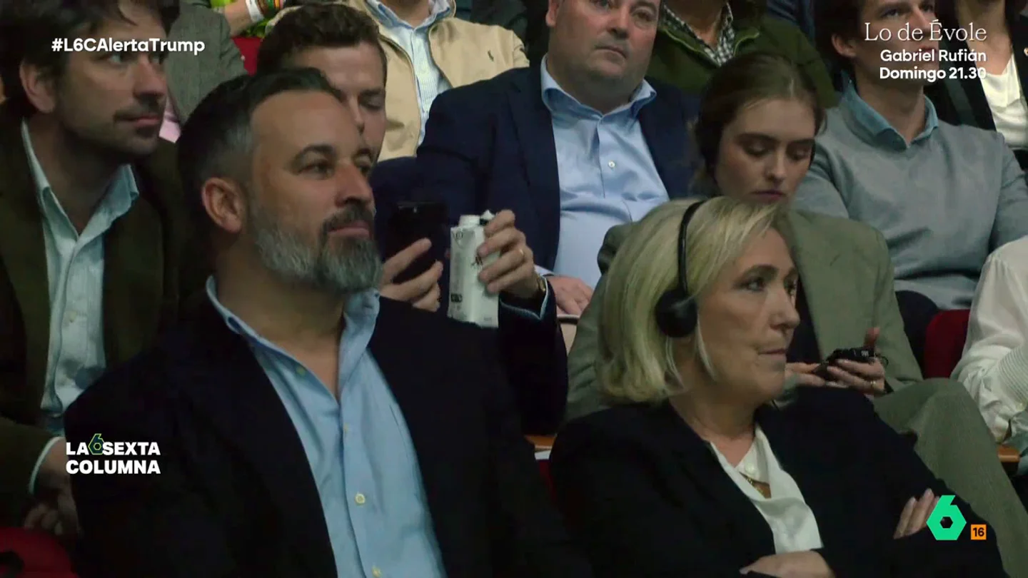 Vox, AfD, Orban, Meloni o Le Pen: los "caballos de Troya" de Donald Trump y Putin para debilitar a la Unión Europea laSexta Columna analiza con el periodista Claudi Pérez la estrategia común que estarían siguiendo Putin y Donald Trump para debilitar a Europa: apoyar a partidos hipernacionalistas contrarios a la Unión.