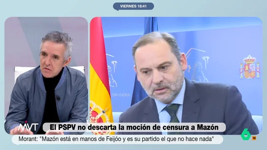 Ramoncín, sobre Ábalos: "¿Se puede ser tan tonto de no tener a nadie que te diga que todo lo que haces se va a saber?" "El nepotismo ha estado ahí siempre y sigue estando", afirma el colaborador de Más Vale Tarde. La expareja del exministro socialista ha dado información sobre su piso en Plaza de España, en Madrid, o su contratación en dos empresas públicas.