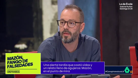 Antonio Maestre: "Lo único que quiere Carlos Mazón es no acabar en la cárcel" Antonio Maestre: "Lo único que quiere Carlos Mazón es no acabar en la cárcel"