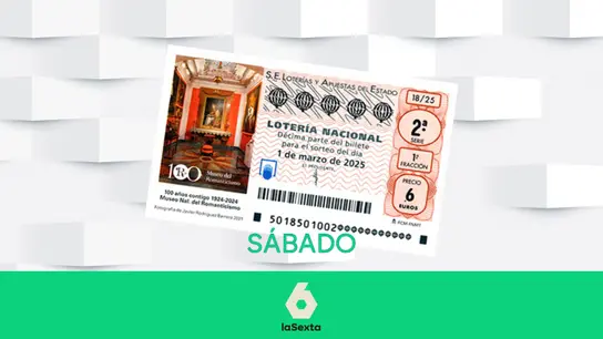 Sorteo de la Lotería Nacional del sábado 1 de marzo de 2025 Sorteo de la Lotería Nacional del sábado 1 de marzo de 2025