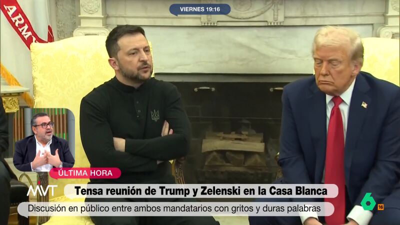 Pedro Rodríguez, sobre Trump: "Se ha atrevido a llamar incompetente a Zelenski el de los chupitos de lejía contra el Covid"