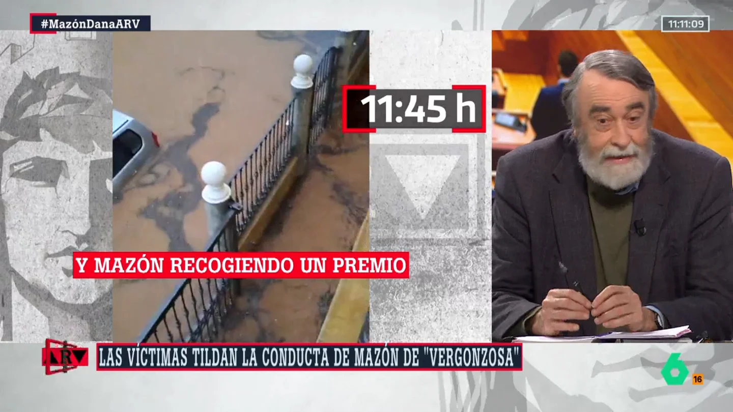 Cuartango destaca que Mazón debería haber dimitido "por dignidad": "No sé cómo puede levantarse y mirarse al espejo" Cuartango destaca que Mazón debería haber dimitido "por dignidad": "No sé cómo puede levantarse y mirarse al espejo"