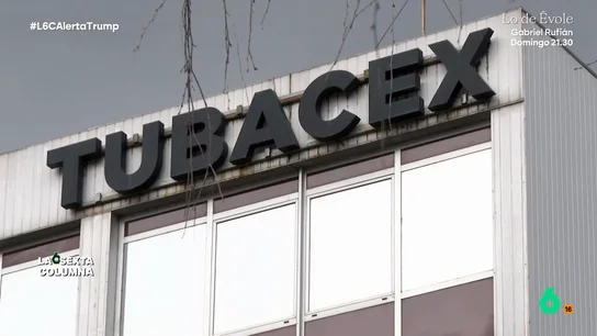 La fábrica de acero de Llodio que ya teme por los aranceles de Donald Trump: "Habrá muchos negocios que cierren" laSexta Columna visita Llodio, en Álava, donde sus vecinos ya temen que "nos vamos a resentir en el tema paro" tras los aranceles de Donald Trump que afectan directamente a la fábrica de acero que hay en la localidad.