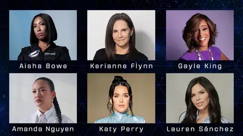 Imagen de la tripulación femenina que Blue Origin enviara al espacio Imagen de la tripulación femenina que Blue Origin enviara al espacio