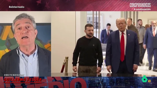 Guillermo Fesser, sobre la reunión de Trump y Zelenski: "Parece más bien una rendición que un acuerdo económico" Guillermo Fesser, sobre la reunión de Trump y Zelenski: "Parece más bien una rendición que un acuerdo económico"