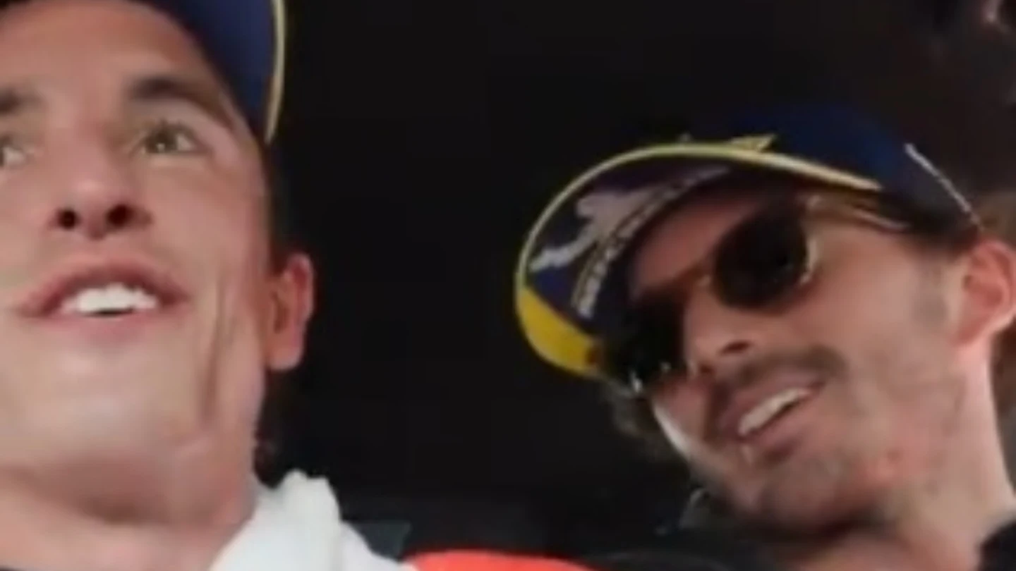 Marc Márquez y 'Pecco' Bagnaia Marc Márquez y 'Pecco' Bagnaia