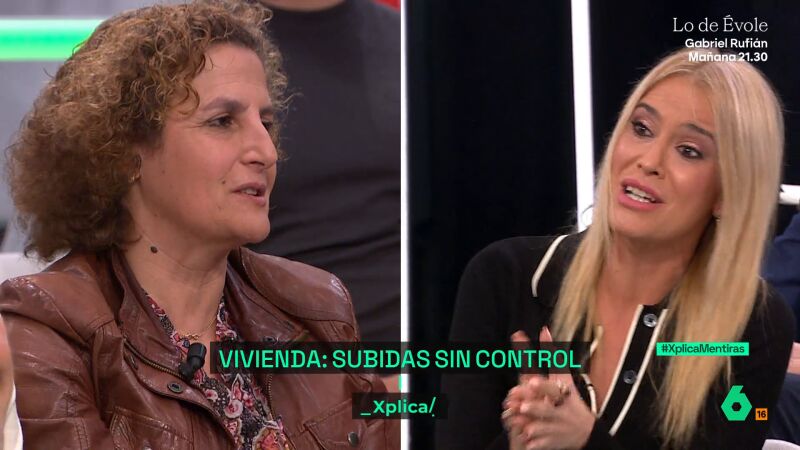 Xplica "Claro, porque tú haces cash": La reacción de Afra Blanco al escuchar que no hay que prohibir los pisos turísticos en zonas tensionadas