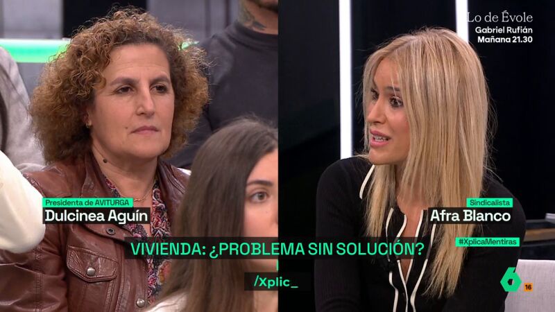 Xplica La respuesta de Afra Blanco a una representante de pisos turísticos: "Esto no te convierte en comunista, te convierte en española"