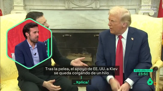 Xplica Argemino Barro: "Zelenski es el obstáculo de las negociaciones entre Rusia y EEUU y quieren quitarlo de en medio" Xplica Argemino Barro: "Zelenski es el obstáculo de las negociaciones entre Rusia y EEUU y quieren quitarlo de en medio"