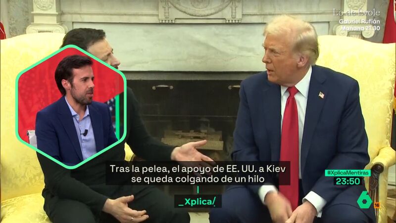 Xplica Argemino Barro: "Zelenski es el obstáculo de las negociaciones entre Rusia y EEUU y quieren quitarlo de en medio"