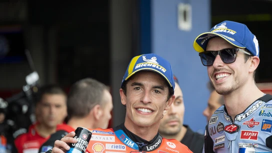 Marc Márquez y Álex Márquez Marc Márquez y Álex Márquez