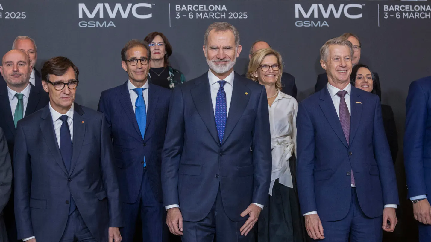 El rey Felipe VI, en el Mobile World Congress El rey Felipe VI, en el Mobile World Congress