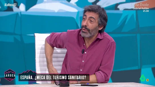 La crítica de Juan del Val sobre el turismo sanitario en España: "No es por patriotismo, pero te operas en tu país" La crítica de Juan del Val sobre el turismo sanitario en España: "No es por patriotismo, pero te operas en tu país"