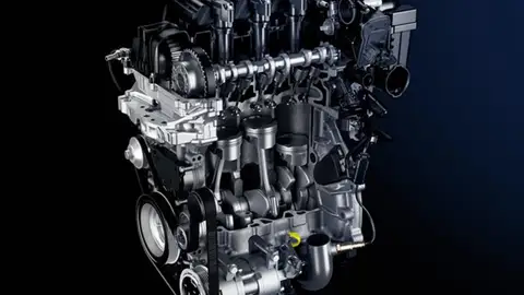 Motor de tres cilindros Motor de tres cilindros