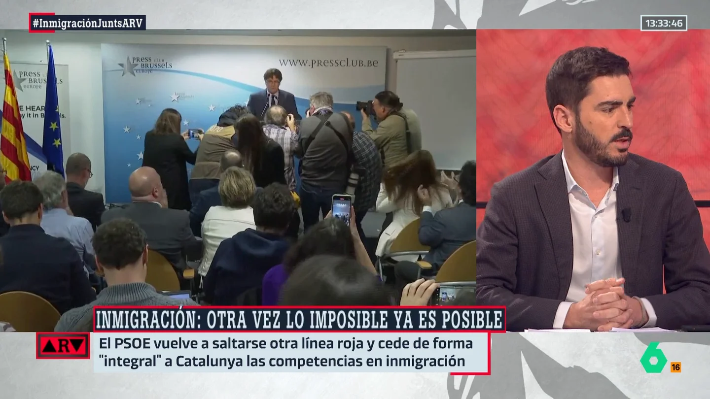 Juanma Lamet, ante la posibilidad de sacar adelante un acuerdo sobre los Presupuestos: "El Gobierno tendrá que sudar sangre para que Junts se pliegue" Juanma Lamet, ante la posibilidad de sacar adelante un acuerdo sobre los Presupuestos: "El Gobierno tendrá que sudar sangre para que Junts se pliegue"