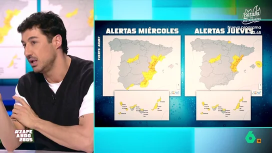 Francisco Cacho alerta sobre el temporal: "Va a ser una DANA muy persistente" Francisco Cacho alerta sobre el temporal: "Va a ser una DANA muy persistente"