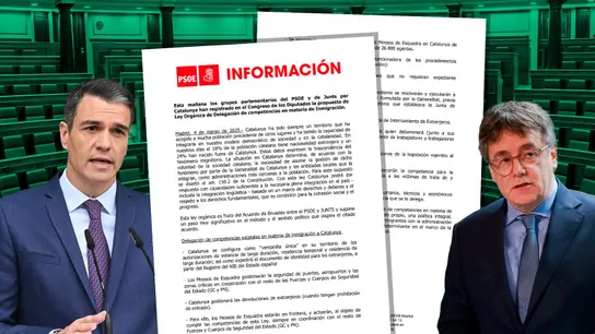 El acuerdo migratorio PSOE-Junts, al detalle: los Mossos gestionarán la seguridad de puertos, aeropuertos y zonas críticas con Policía y Guardia Civil El acuerdo migratorio PSOE-Junts, al detalle: los Mossos gestionarán la seguridad de puertos, aeropuertos y zonas críticas con Policía y Guardia Civil