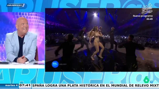 Alfonso Arús, sobre la nueva propuesta de Melody para Eurovisión 2025: "¡Veremos qué es lo que sale!" Alfonso Arús, sobre la nueva propuesta de Melody para Eurovisión 2025: "¡Veremos qué es lo que sale!"