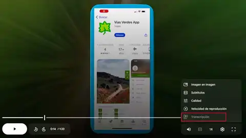 Activando la transcripción en los vidios de Google Drive Activando la transcripción en los vidios de Google Drive