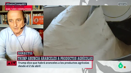 Miguel Sebastián, sobre los aranceles de Trump: "Va a afectar a los productos agrícolas que exportamos" Miguel Sebastián, sobre los aranceles de Trump: "Va a afectar a los productos agrícolas que exportamos"