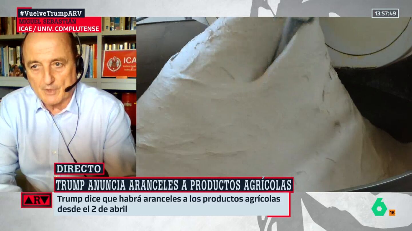 Miguel Sebasti&aacute;n, sobre los aranceles de Trump: "Va a afectar a los productos agr&iacute;colas que exportamos"