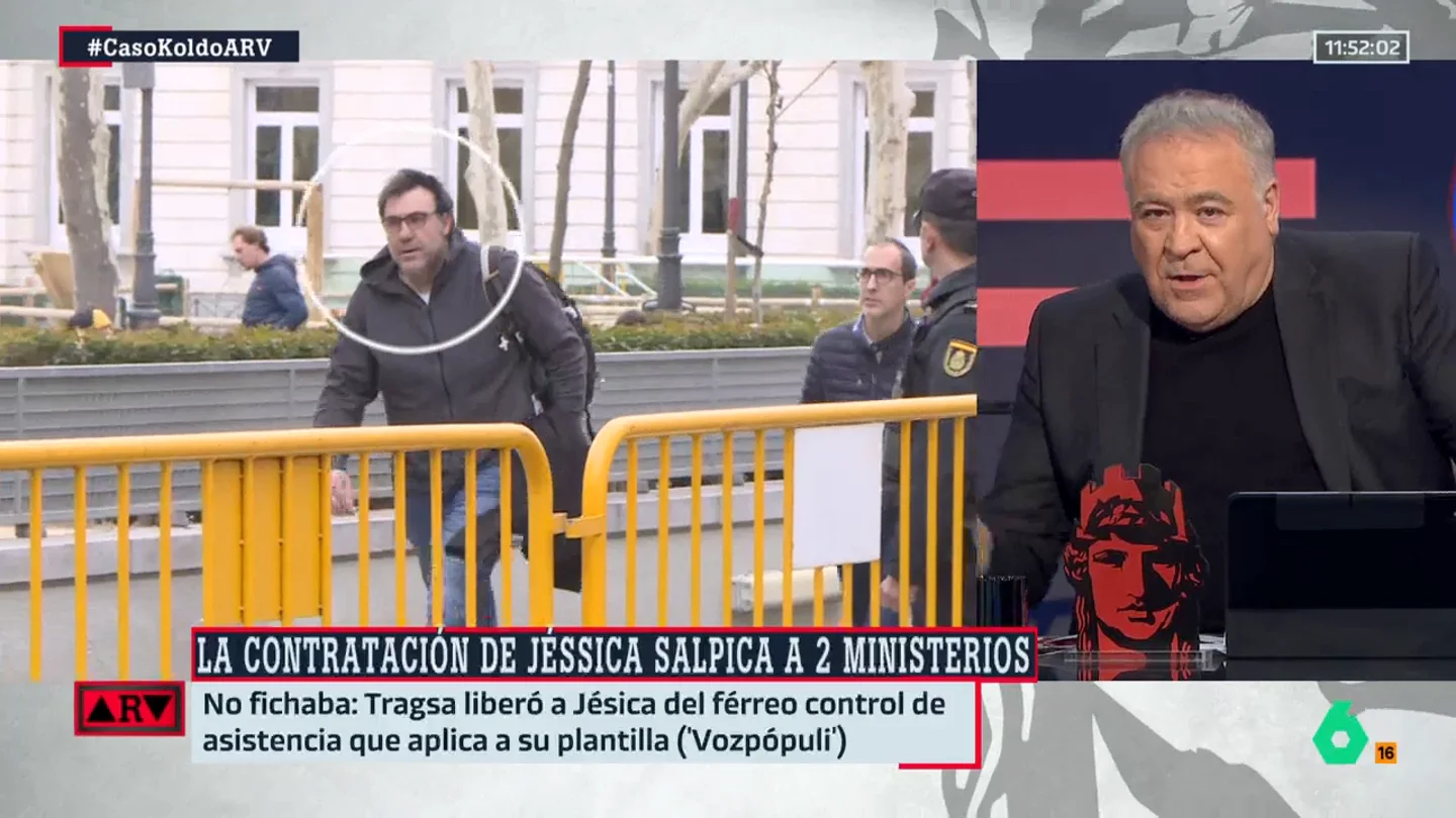 Ferreras: "Es absurdo pensar que el hermano de Koldo tenía capacidad para enchufar a la pareja de Ábalos" Ferreras: "Es absurdo pensar que el hermano de Koldo tenía capacidad para enchufar a la pareja de Ábalos"