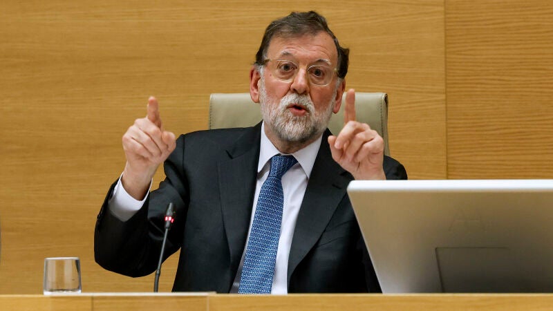 El expresidente del Gobierno Mariano Rajoy comparece en el Congreso de los Diputados