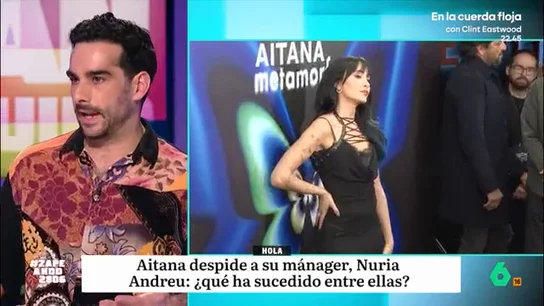 La teoría de Juan Sanguino sobre el despido de la mánager de Aitana: "Ojo de loca no se equivoca" La teoría de Juan Sanguino sobre el despido de la mánager de Aitana: "Ojo de loca no se equivoca"