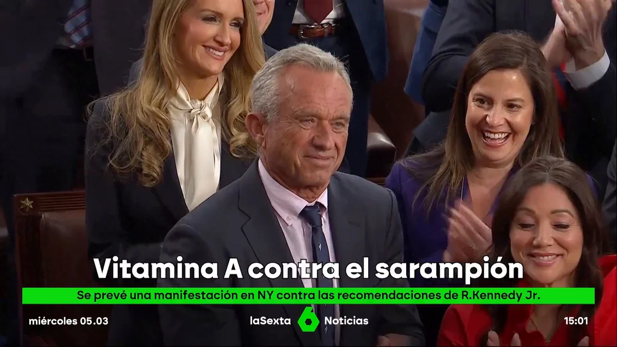 Kennedy Jr. recommends vitamin A to combat measles outbreak in the United States Kennedy Jr. recommends vitamin A to combat measles outbreak in the United States