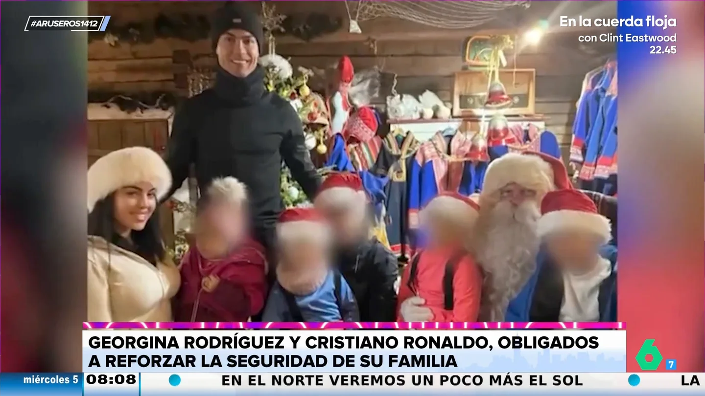 Georgina Rodríguez y Cristiano Ronaldo refuerzan la seguridad y cambian de casa tras las amenazas a sus hijos Georgina Rodríguez y Cristiano Ronaldo refuerzan la seguridad y cambian de casa tras las amenazas a sus hijos