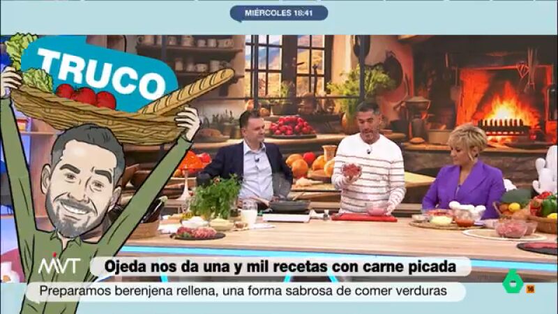 Pablo Ojeda comparte un truco para que la carne picada sea menos calórica: "Podemos jugar con las mezclas"