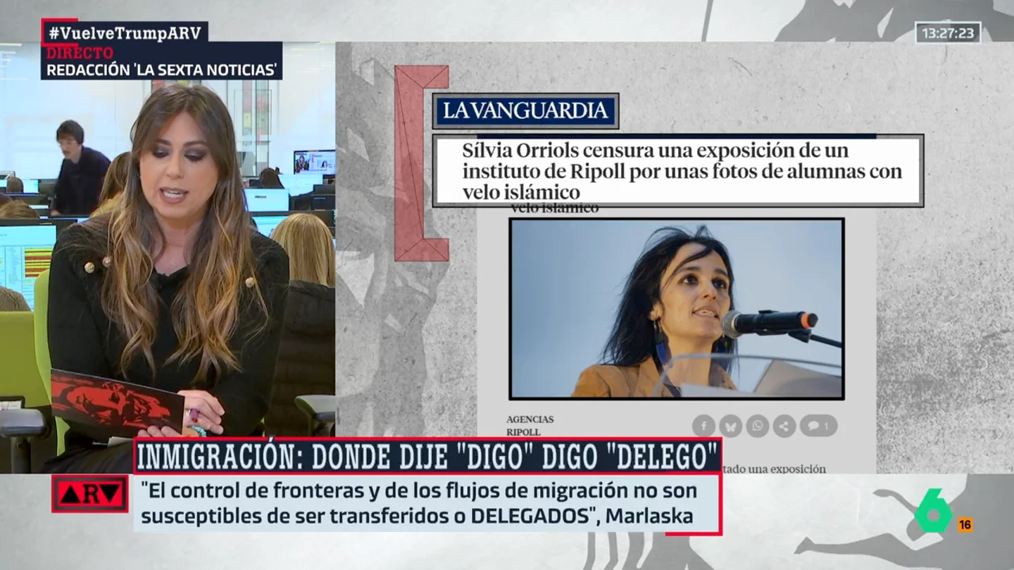 Aliança Catalana censura una expocisión de Ripoll por unas fotografias de alumnas con velo islámico Aliança Catalana censura una expocisión de Ripoll por unas fotografias de alumnas con velo islámico