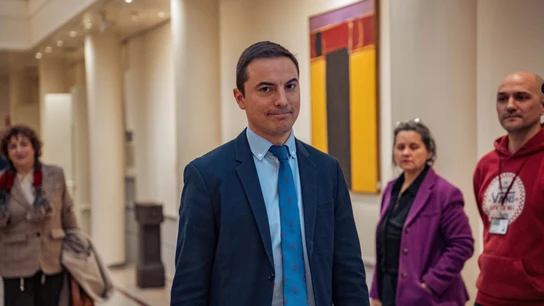 El senador del PSOE y exlíder del PSOE de Madrid, Juan Lobato, en una imagen de archivo. El senador del PSOE y exlíder del PSOE de Madrid, Juan Lobato, en una imagen de archivo.