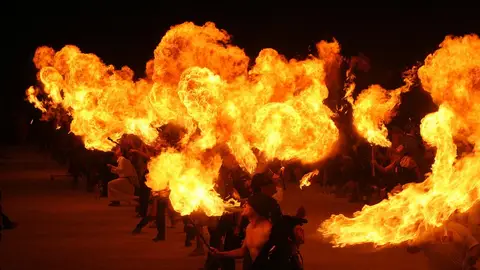 Burning man Burning man
