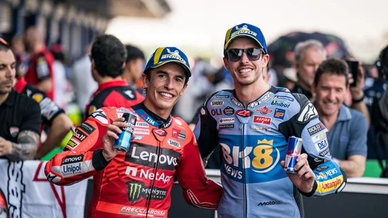 Marc Márquez y Álex Márquez Marc Márquez y Álex Márquez