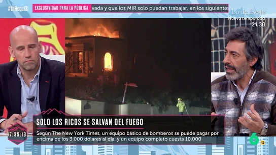 La comparativa de Juan del Val de España y EEUU: "Aquí no se concibe que por no pagar un seguro se muera de cáncer" La comparativa de Juan del Val de España y EEUU: "Aquí no se concibe que por no pagar un seguro se muera de cáncer"