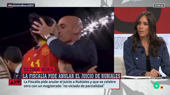 Pilar Velasco, tras pedir la Fiscalía que se repita el juicio a Rubiales: "La sentencia se quedó corta: reconocía la agresión pero no las presiones" Pilar Velasco, tras pedir la Fiscalía que se repita el juicio a Rubiales: "La sentencia se quedó corta: reconocía la agresión pero no las presiones"