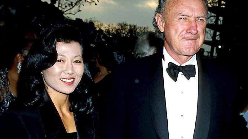 Imagen de archivo de Gene Hackman y su mujer.