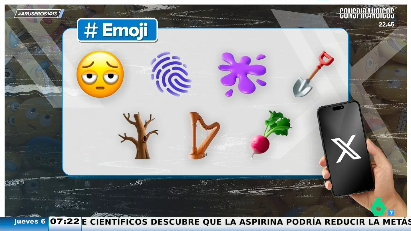 Alfonso Arús, sobre los nuevos emojis que llegarán este 2025: "Me interesa el rábano,¿tiene alguna connotación sensual?" Alfonso Arús, sobre los nuevos emojis que llegarán este 2025: "Me interesa el rábano,¿tiene alguna connotación sensual?"