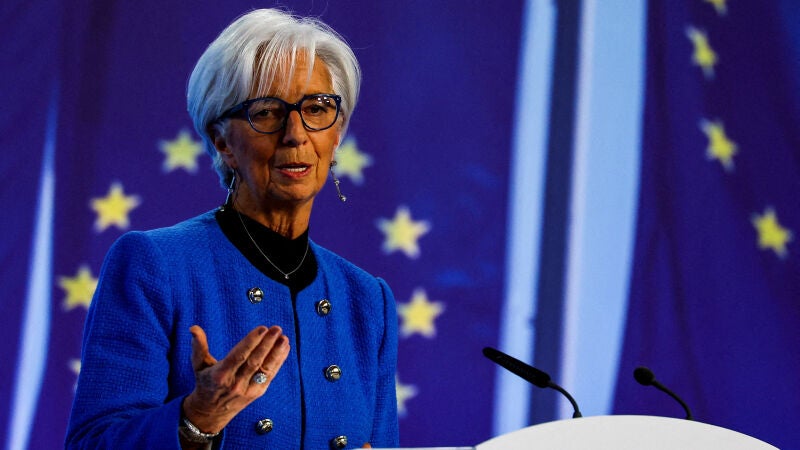 La presidenta del Banco Central Europeo (BCE), Christine Lagarde.