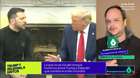 Alberto Sicilia: "No es un secreto que Zelenski tiene bastante genio y mala leche" El corresponsal, desde Ucrania, hace un balance de la reciente visita de Zelenski a la Casa Blanca.