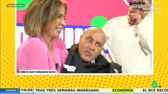 María Patiño y Kiko Matamoros parodian la mítica actuación de Isabel Pantoja y Kiko Rivera: "Mi pequeño del alma" María Patiño y Kiko Matamoros parodian la mítica actuación de Isabel Pantoja y Kiko Rivera: "Mi pequeño del alma"