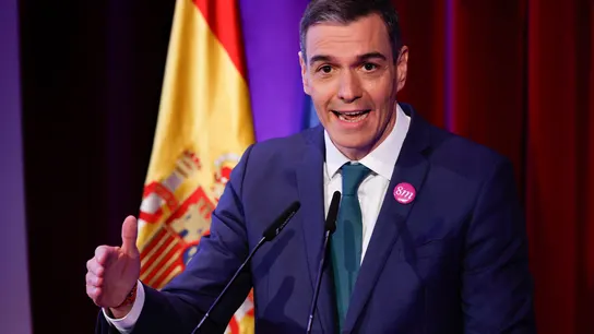 El presidente del Gobierno, Pedro Sánchez, en el acto institucional por el 8M. El presidente del Gobierno, Pedro Sánchez, en el acto institucional por el 8M.