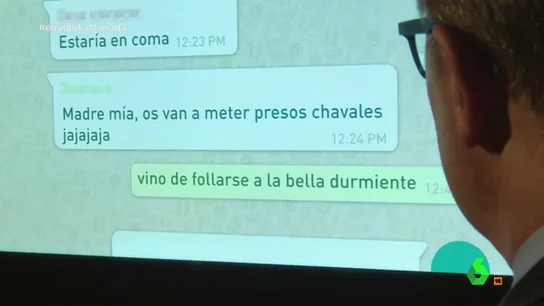 Un psiquiatra analiza las conversaciones de WhatsApp de 'La Manada': "Son individuos con una moralidad inexistente" Un psiquiatra analiza las conversaciones de WhatsApp de 'La Manada': "Son individuos con una moralidad inexistente"