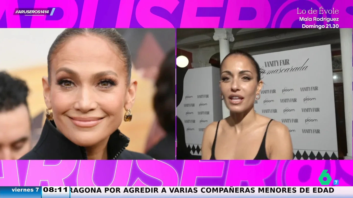 Alfonso Arús demuestra el sorprendente parecido de Hiba Abouk y Jennifer Lopez Alfonso Arús demuestra el sorprendente parecido de Hiba Abouk y Jennifer Lopez