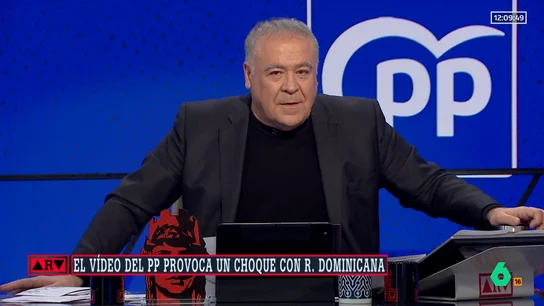 Ferreras, sobre el vídeo del PP Ferreras, sobre el vídeo del PP