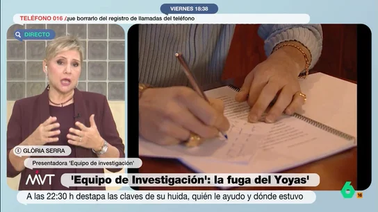 Glòria Serra, sobre el comportamiento violento de Carlos 'El Yoyas': "Dar voz al matón del pueblo solo hace que legitimarle" El programa ha tenido acceso a la declaración ante el juez de Fayna Bethencourt, expareja de Navarro. Además, también comparten un estremecedor mensaje que 'El Yoyas' envió a su hija en le que reconoce que agredió a su madre.